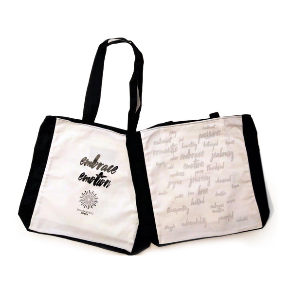 EMBRACE EMOTION! OPERA TOTE BAG