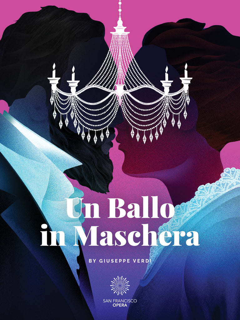 UN BALLO IN MASCHERA PRINT BY BRIAN STAUFFER