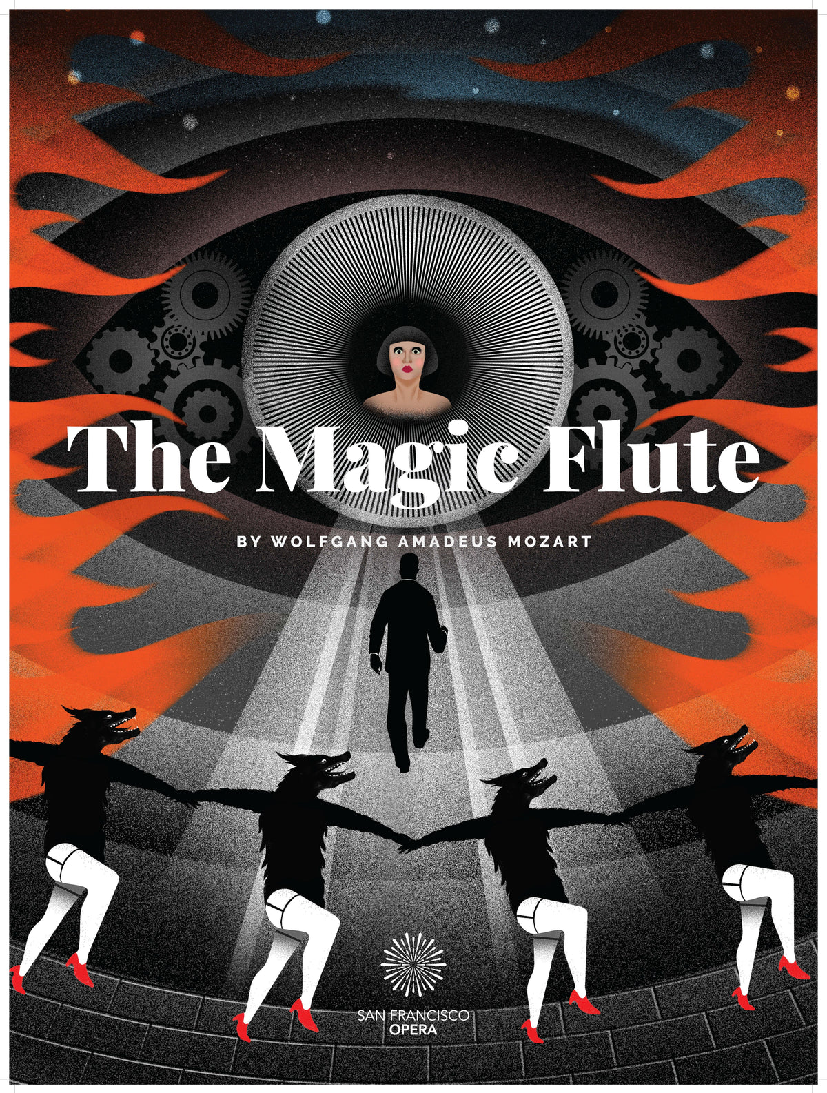MAGIC FLUTE BY BRIAN STAUFFER – San Francisco Opera Shop