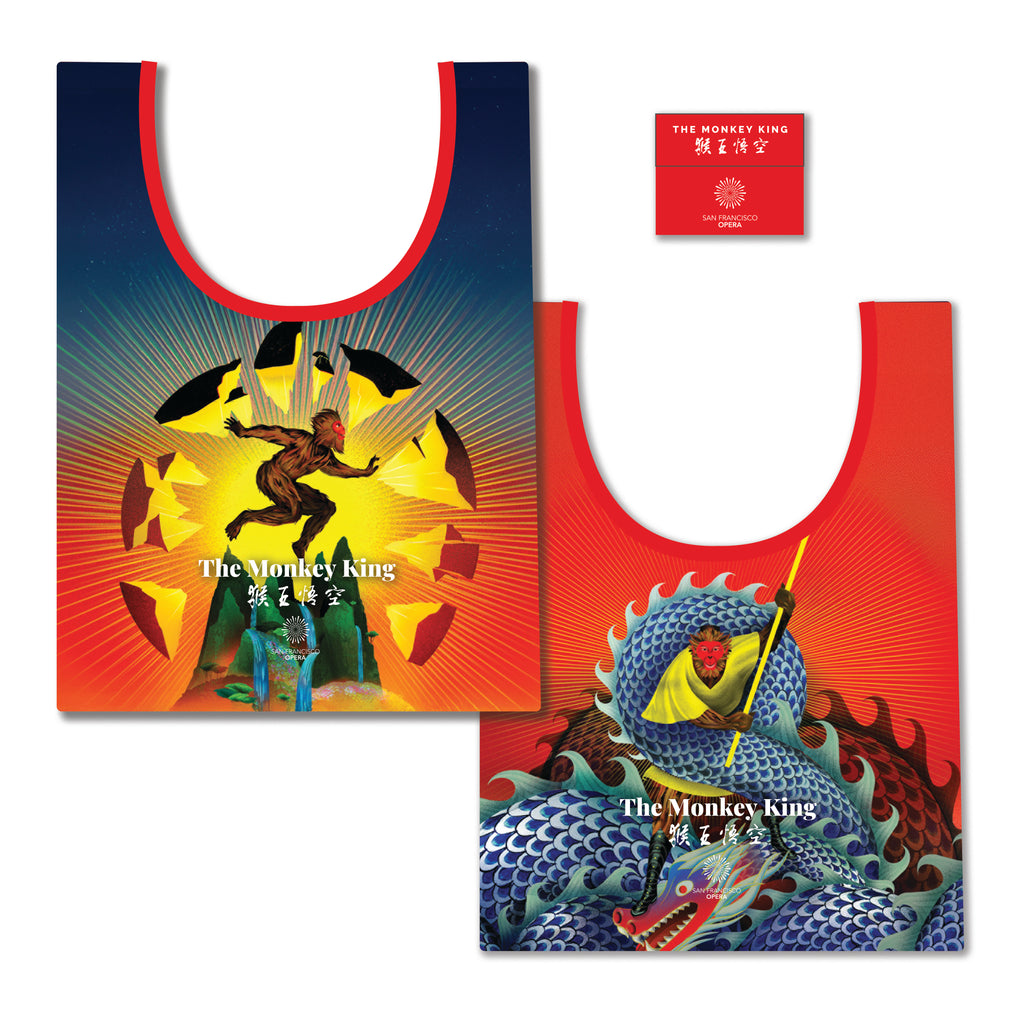 MONKEY KING TUCK/TOSS TOTE