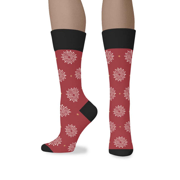 SAN FRANCISCO OPERA SOCKS RED